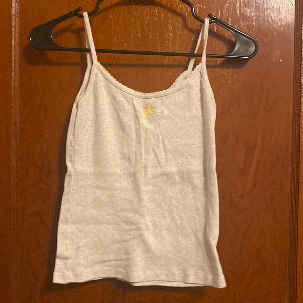 Brandy gray duck tank top